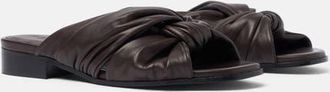 Scarosso Bebe Sandals in Dark Brown - Calf at Nordstrom, Size 39.5