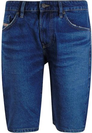 Diesel Mens Slim Short Blue Denim Shorts Cotton - Size 31 (Waist)