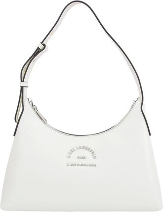 Karl Lagerfeld Tassen, Dames, Wit, ONE Size, rsg metal sp shb crinkle Bianco