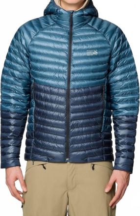 Mountain Hardwear Ghost Whisperer Hoody Jacket In Adriatic Blue-Moon Blue