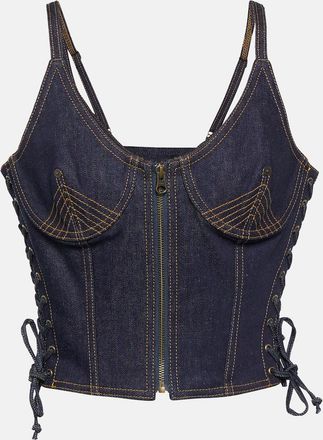 Jean Paul Gaultier Denim bustier