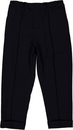 Balmain Tailored Slouch Wool Trousers