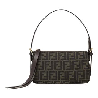 Fendi Zip Top Small - Bags - Mujer - Marr&oacute;n - ONE SIZE