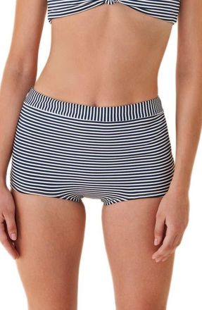 Andie Swim The Shortie Bikini Bottoms in Cadet at Nordstrom, Size X-Large