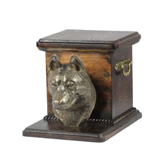 OEM Husky Siberiano, Husky Siberiano - Una Urna Para Cenizas De Perro Con Una Estatuilla, Una Elegante Urna Para Un Perro, Una Urna &Uacute;nica Con Un Busto De 