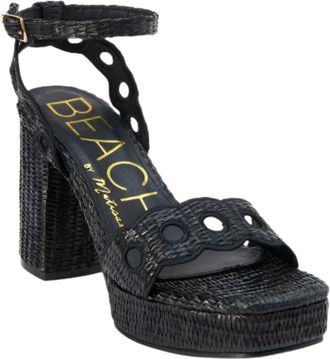 Matisse Footwear Womens Moorea Platform Heel Sandals In Black