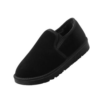 Generic Calf Boots Women Cotton Shoes Anti Boot for Womens Boots Waetpoof Faux Fur Ankle Boot for Women Black