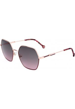 Carolina Herrera Womens HER0183 S 55 NOA Sunglasses - Rose Gold - One Size