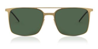 Italia Independent II 0212 120.120 Mens Sunglasses Gold Size 55