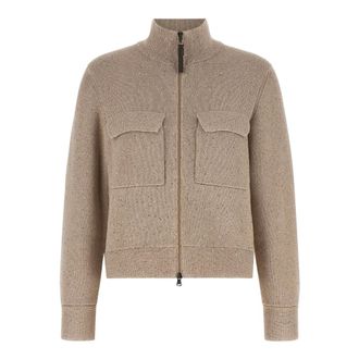 Brunello Cucinelli Dames, Truien, Beige, Maat: L Katoen