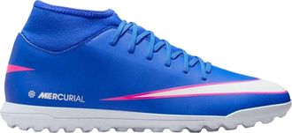 Nike Mercurial Superfly 10 voetbalschoenen voor heren (Blauw/Wit/Roze)