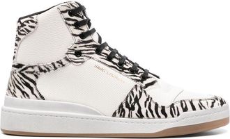 Saint Laurent SL/24 sneakers - men - Calf Leather/Calf Leather/Rubber - 43 - White