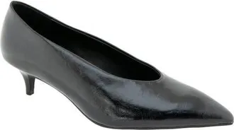 BCBGeneration Pacsin Pointed Toe Kitten Heel Pump in Black at Nordstrom, Size 9.5