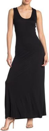 West K Racerback Sleeveless Maxi Dress in Black at Nordstrom Rack, Size X-Small