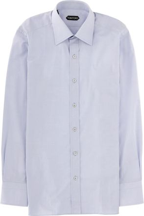 Tom Ford Light Blue Solid Shirt