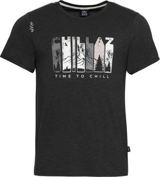 Chillaz Innsbruck Time To Chill T-Shirt f&uuml;r Herren | schwarz