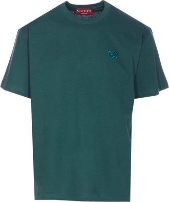 Gucci Embroidered Gg T-shirt