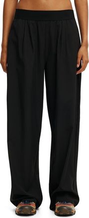 Cotton On Womens Active Studio Woven Elastic Pant in Black at Nordstrom, Size Xx-Small