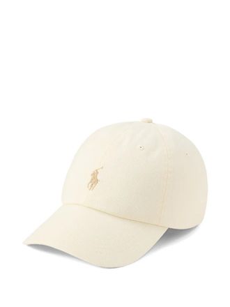 Polo Ralph Lauren logo-detail cotton cap - men - Cotton - One Size - Neutrals