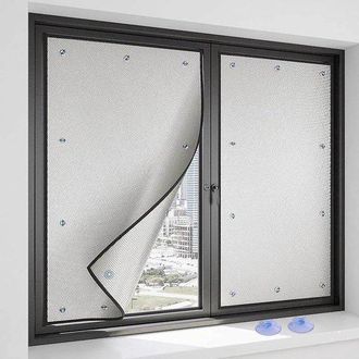 OEM Pel&iacute;cula T&eacute;rmica Opaca Ventanas, Pel&iacute;culas Aislantes Reflectantes Papel Aluminio Ventosas, Pel&iacute;cula Solar Tragaluces Caravanas Dormitorios