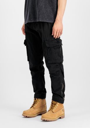 Alpha Industries Cargohose ALPHA INDUSTRIES Task Force Pant, Herren, Gr. 28, Normalgr&ouml;ssen, schwarz, Obermaterial: 98% Baumwolle, 2% Elastan, Hosen Cargohose