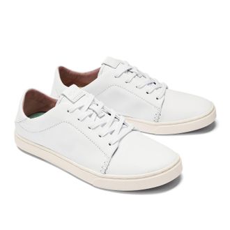 Olukai Womens Pehuea Li ili Sneaker In White/white