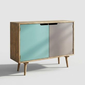 Milani Home Aparador Moderno De Madera De 2 Puertas Niagara