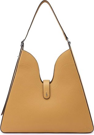 Behno Melina Nappa Leather Shoulder Bag in Bisque at Nordstrom