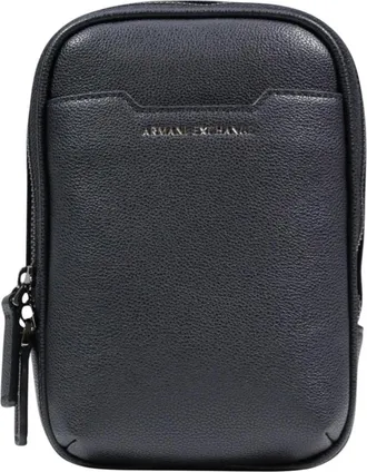 A|X Armani Exchange Messenger Bags, male, Black, Size: ONE SIZE Alex Sling Bag