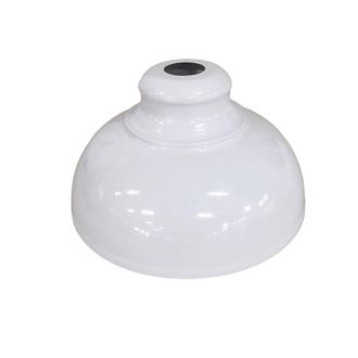 TJ Hughes Lewiss Hanley Dome Shade - White - TJ Hughes