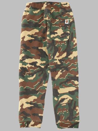 A Bathing Ape Shark Print Jogger Trousers - Green