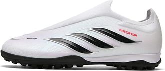 Generic Youth Breathable Spikes Indoor and Outdoor Games Mens and Womens Training Football Shoes, Broken Nails -- White, 5.5 UK