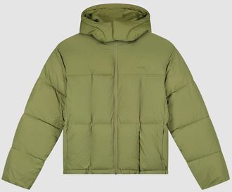 Arte Jassen, Heren, Groen, XL, Nylon, Special Cuts Puffer Jacket
