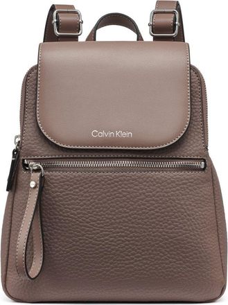 Calvin Klein Womens Reyna Novelty Key Item Flap Backpack, Cocoa, One Size (Pack of 5)