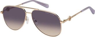 Marc Jacobs MARC 653/S HZJ/FF Womens Sunglasses Gold Size 59