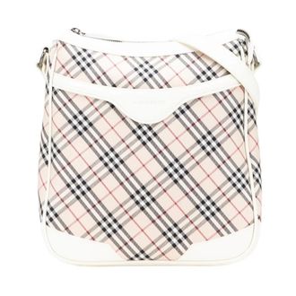 Burberry Pre-owned Plaid Patroon Schoudertas - Dames - Pre-owned - Beige - Maat: ONE Size