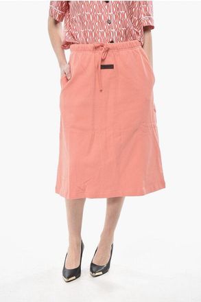 Fear of God ESSENTIALS Midi Fleece Skirt With Elastic Waist size Xl