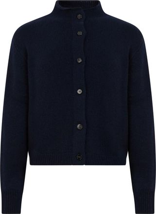 Lisa Yang Cashmere Cardigan - female - Lisa Yang - Cashmere Knitwear - Blue - XS - Knitwear