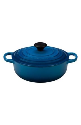LE CREUSET Signature 3.5-Quart Sauteuse Oven in Marseille (House Special) at Nordstrom