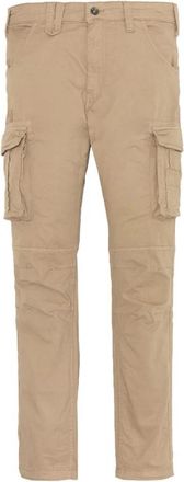 Schott NYC Slim-fit Broek - Heren - Slim Fit Broeken - Beige - W29 - Leer - Broeken