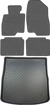 OEM Juego De Alfombrillas De Goma Para Coche Y Maletero Para Mazda 6 Iii Kombi Desde Enero De 2013