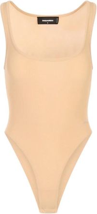Dsquared2 Mouwloze Bodysuit - Dames - Bodies - Bruin - M - Tops