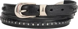 Our Legacy Cintura a Catena con Borchie 2 CM - - Accessories - Uomo - Nero - 100 CM
