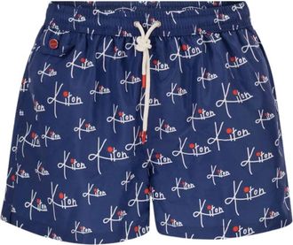Kiton Beachwear - Heren - Strandmode - Blauw - XL - Badmode