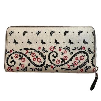 Coach Pre-owned F59063 Portafoglio Lungo in Pelle - - Pre-owned - Donna - Multicolore - ONE SIZE