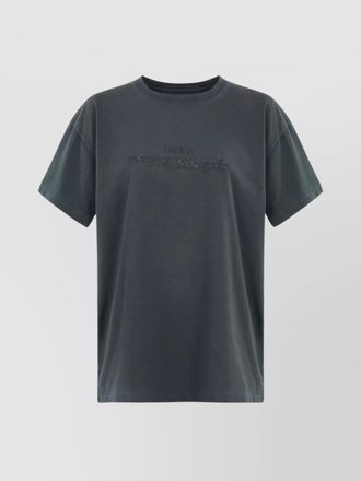 Maison Margiela logo cotton jersey t-shirt