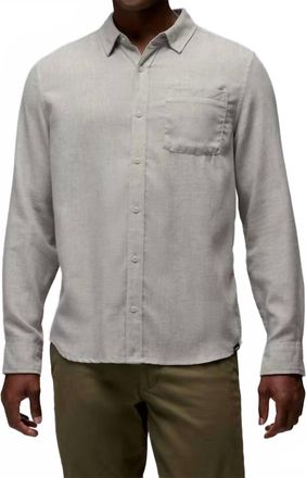 Prana Mendocino Button Down Shirt In River Rock