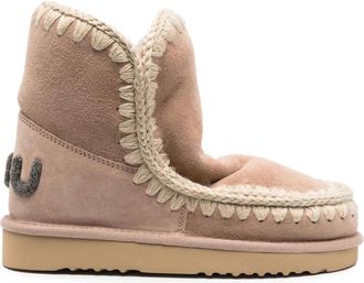 Mou Eskimo 18 Boot - Dames - Winterlaarzen - Bruin - 40 EU - Wol - Schoenen