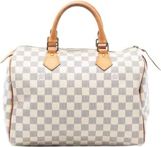 Louis Vuitton Pre-owned Handbags, female, White, Size: ONE SIZE Pre-owned Speedy 30