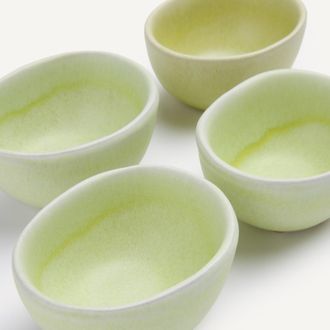 OTTO STUDIO FOR AM.PM Set van 4 kopjes in aardewerk, Ritual